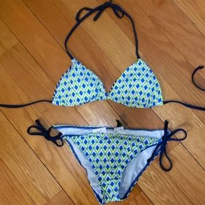 NWT Splendid reversible string bikini